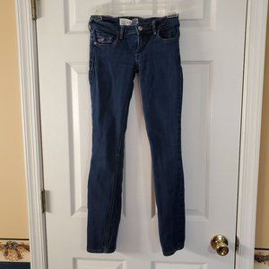 Hollister Low Rise Jeans Size 0S 24" W